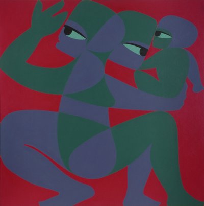 Nuclear Family、1975（船内にアクリル） 作： Ron Waddams